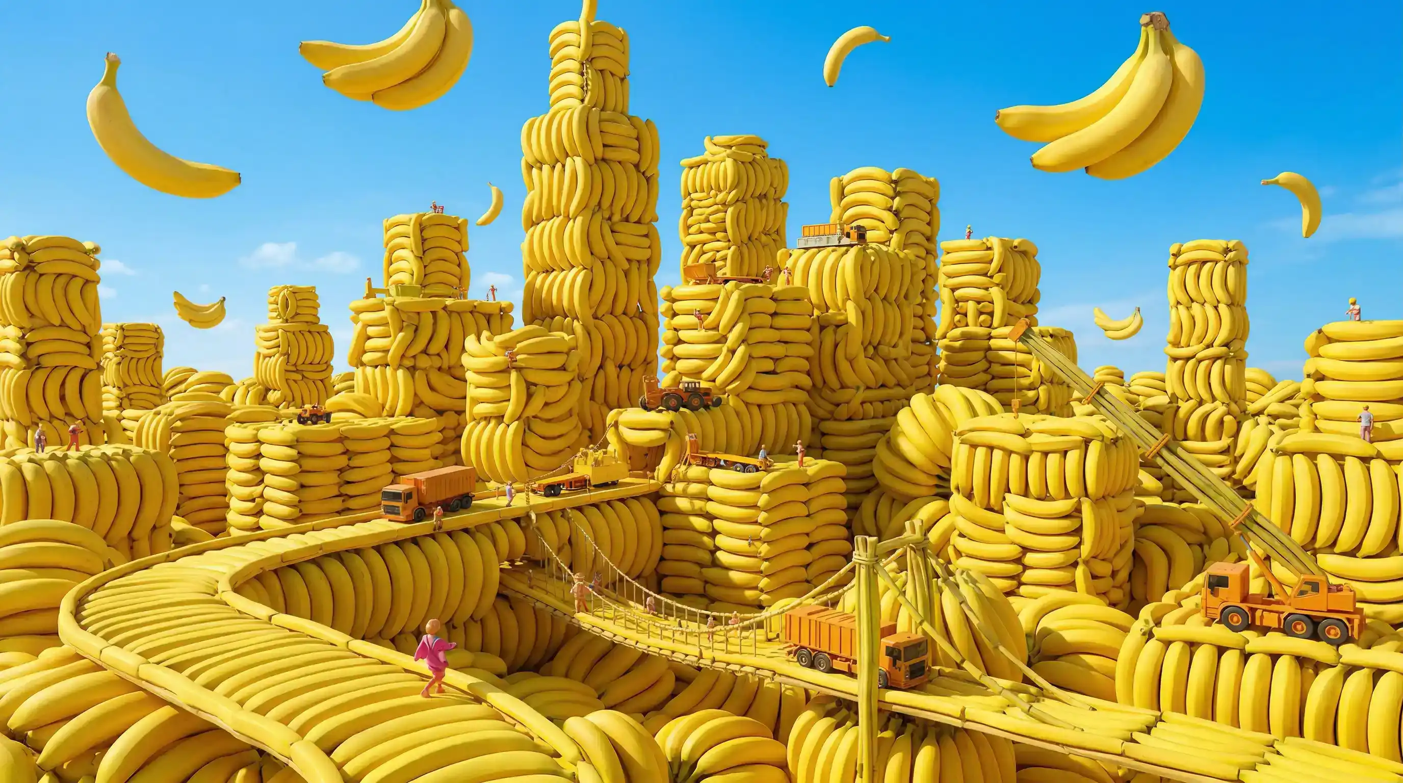 Nano Banana Pro game concept art — a detailed fantasy environment with a medieval marketplace, layered depth, and moody atmospheric lighting, generated on AnimateX.